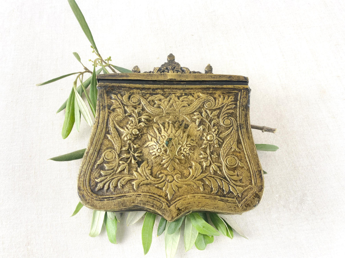 Antique Ottoman Tombac Palaska- Fire Gilded, Hallmarked, Finial Camel Motif-19th Century