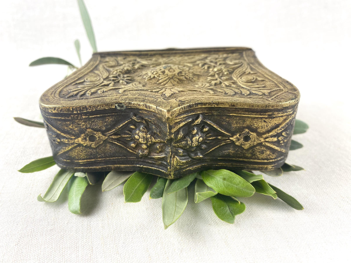 Antique Ottoman Tombac Palaska- Fire Gilded, Hallmarked, Finial Camel Motif-19th Century
