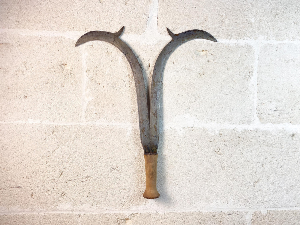 Antique Gbaya Banda Ceremonial Blade - Central African Ethnographic Art Object
