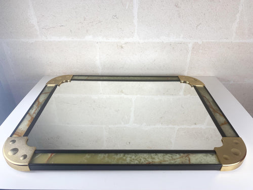 Ensemble de salle de bain italien des années 1960 en onyx vert, set complet de 12 pièces style Space Age, Mid-Century Modern